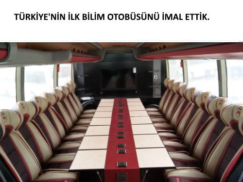 bilim otobüsü imalatı
