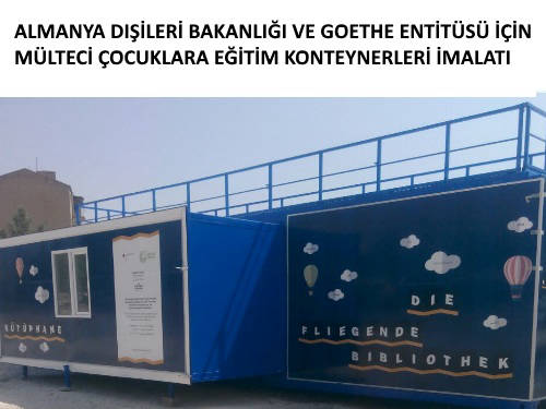 Özel konteyner imalatı 