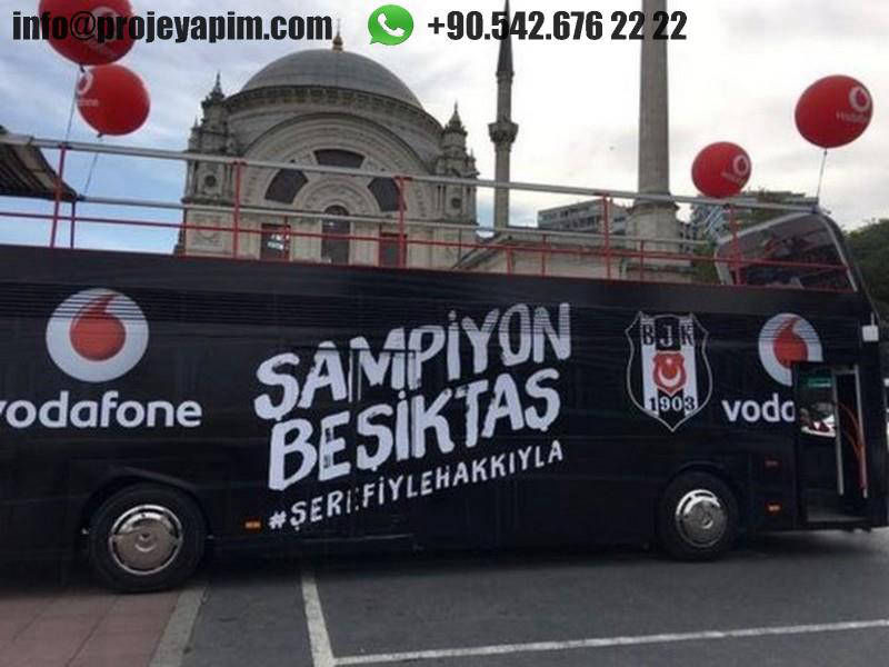 çift katlı üstü açık otobüs yapımı 