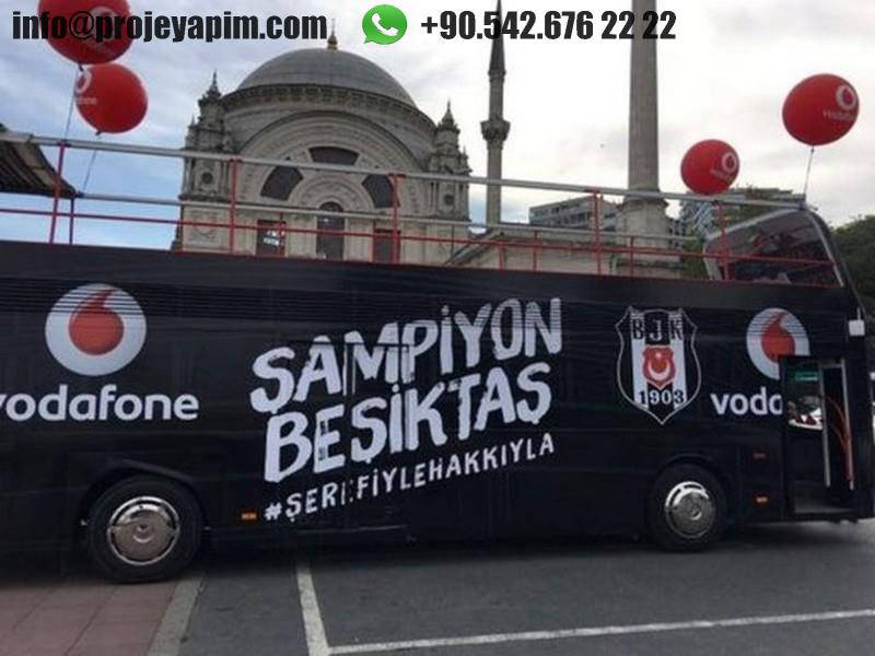 çift katlı üstü açık otobüs yapımı 