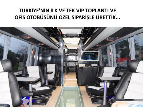 Belediye başkanı vip otobüs 